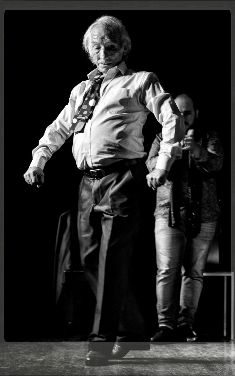 Foto de El Peregrino en el Círculo Flamenco de Madrid, tomada por Diego Gallardo