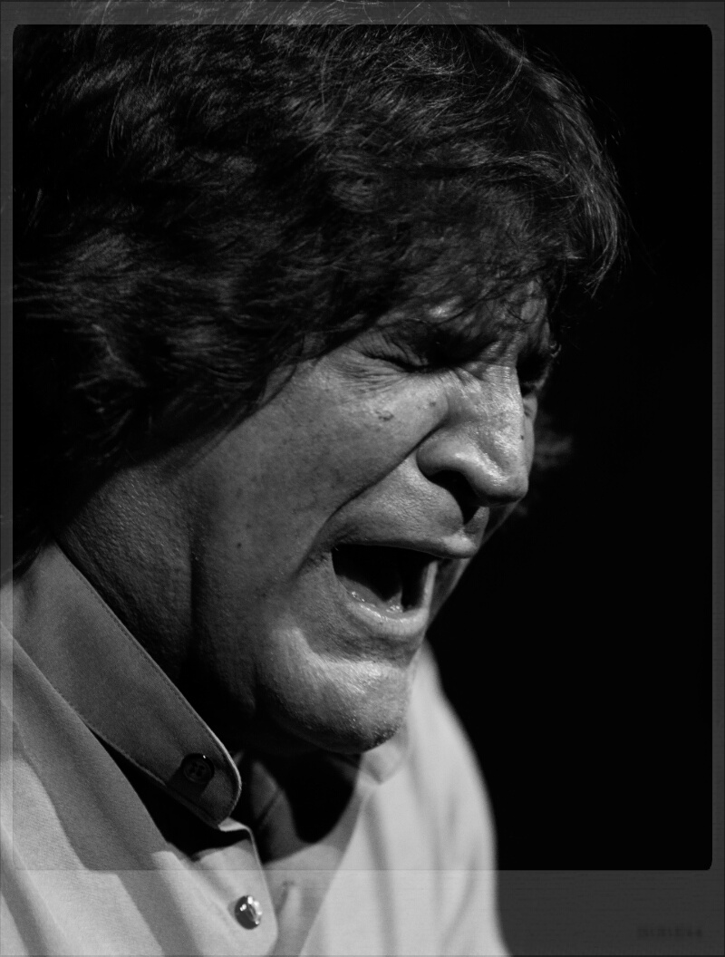 Foto de Vicente Soto en el Círculo Flamenco de Madrid, tomada por Diego Gallardo