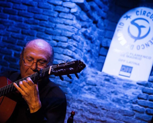 Foto de Paco del Gastor en el Círculo Flamenco de Madrid el 16/11/2017, tomada por Rufo